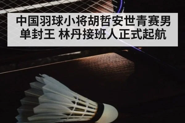 中国羽球小将胡哲安世青赛男单封王 林丹接班人正式起航